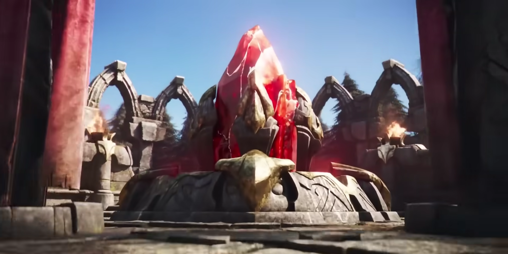 A shot from the Brink of Infinity League of Legends trailer.