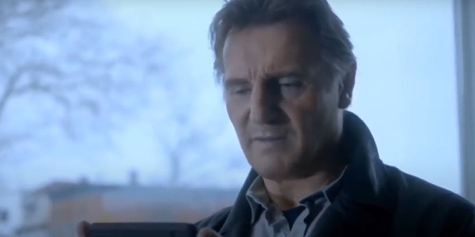 Liam Neeson in a Clash of Clans commercial