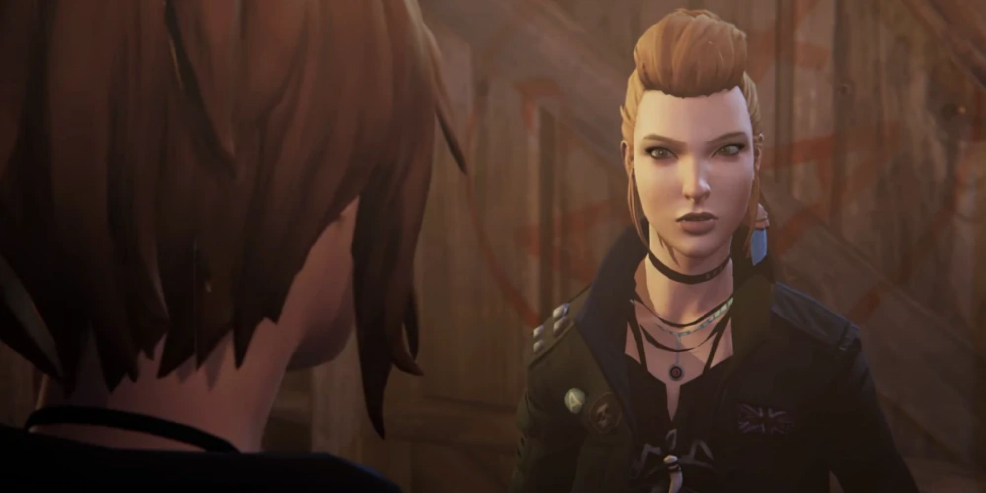 Life Is Strange: Before the Storm - Rachel Amber in the Old Mill talking to Chloe