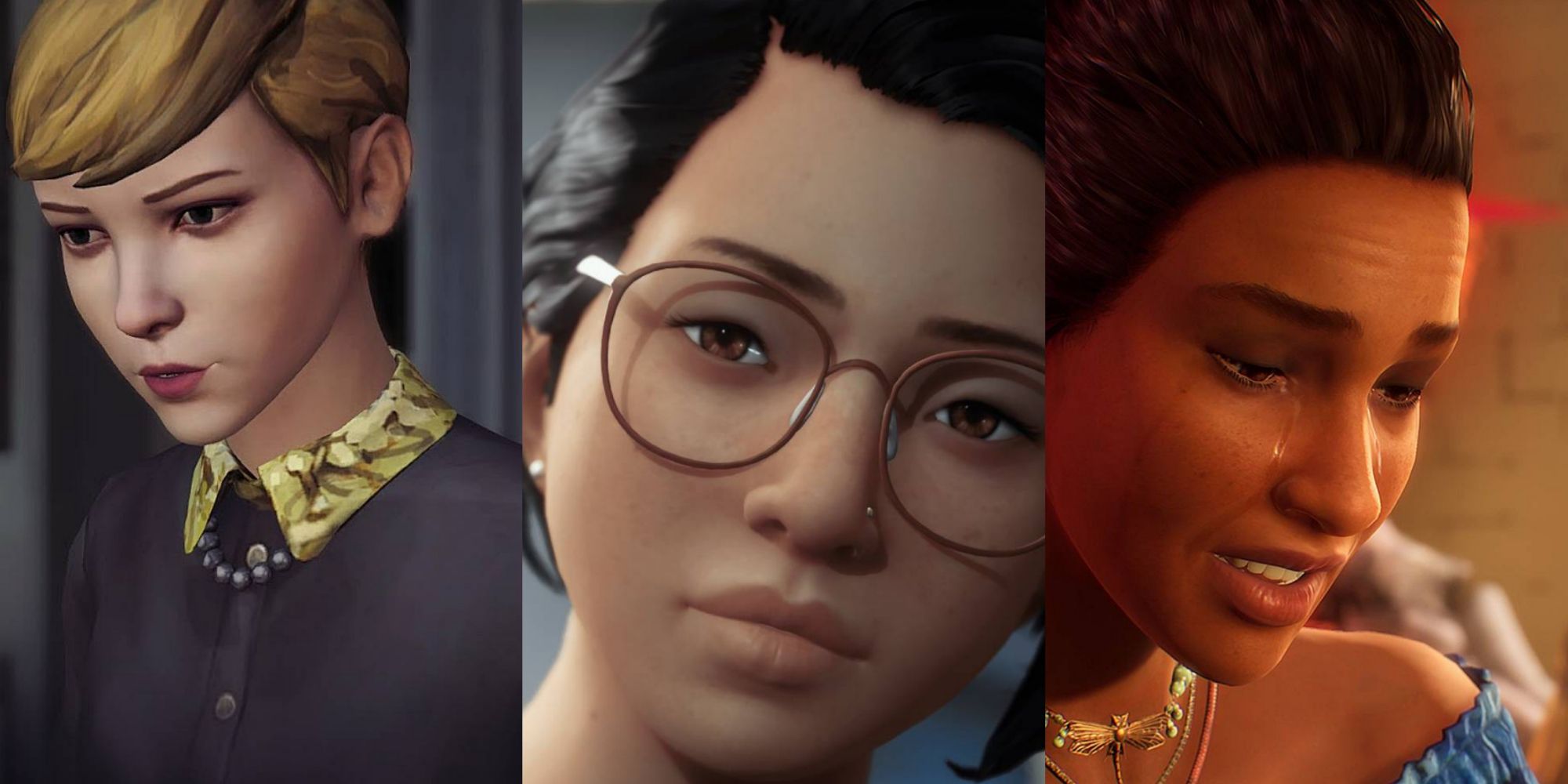 Life is Strange: Underrated Characters featured image showing Victoria Chase, Alex Chen, and Charlotte Harman