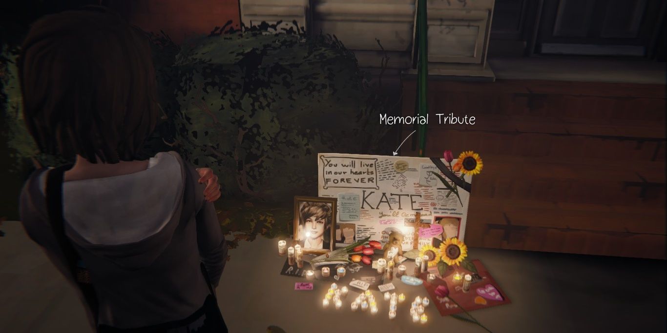 A picture of Kate's Vigil in Life is Strange