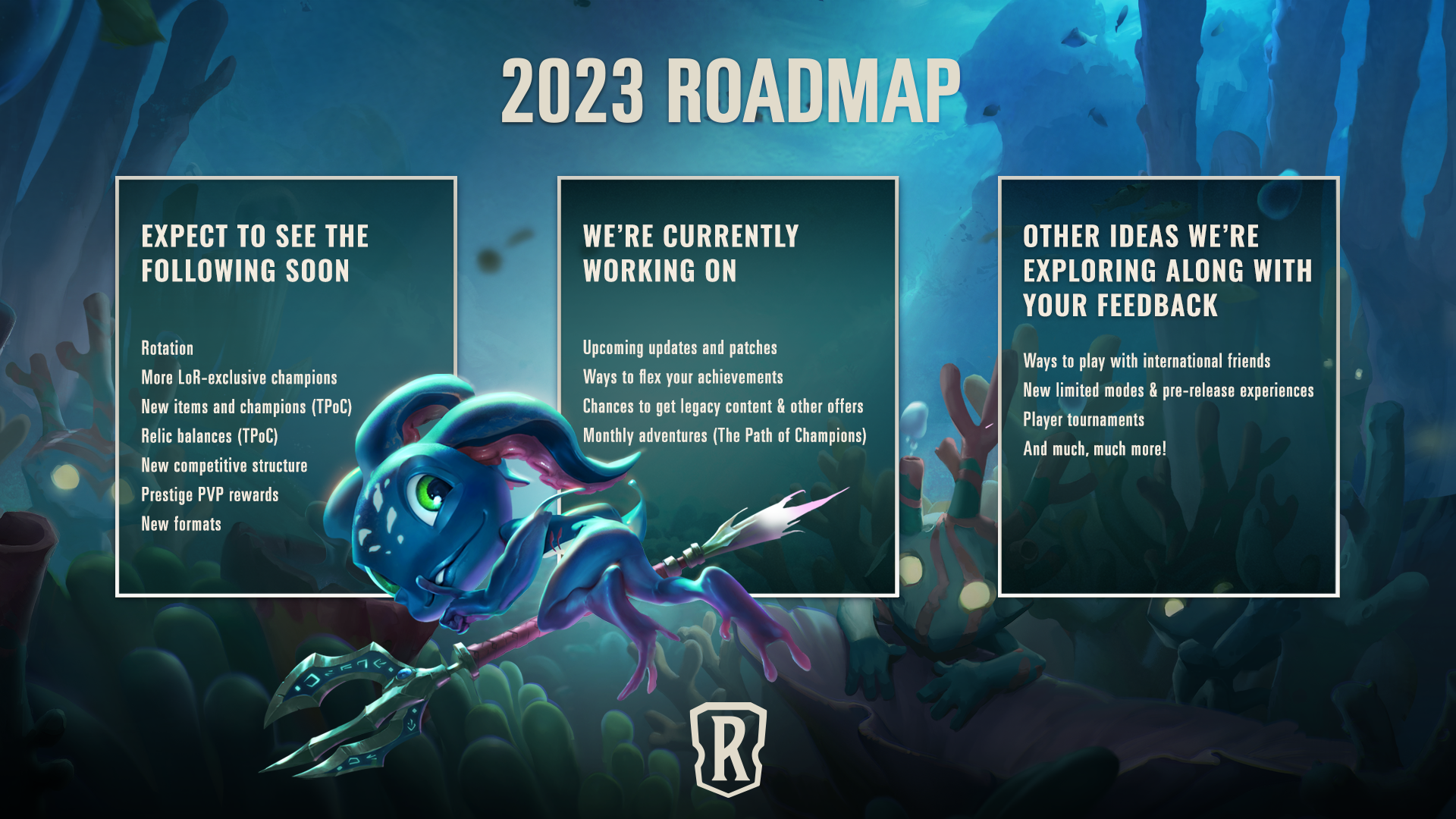 Legends of Runeterra 2023 Roadmap