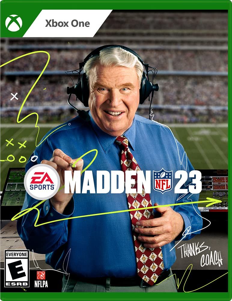 Madden NFL 23 Xbox case.