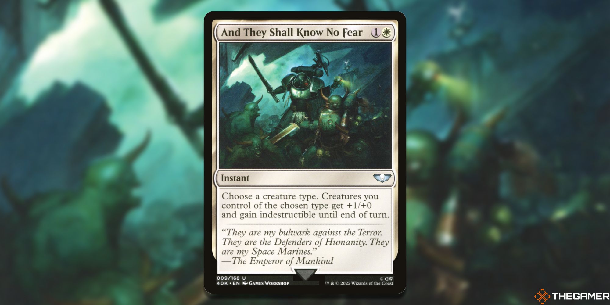And They Shall Know No Fear Card Artwork Magic The Gathering