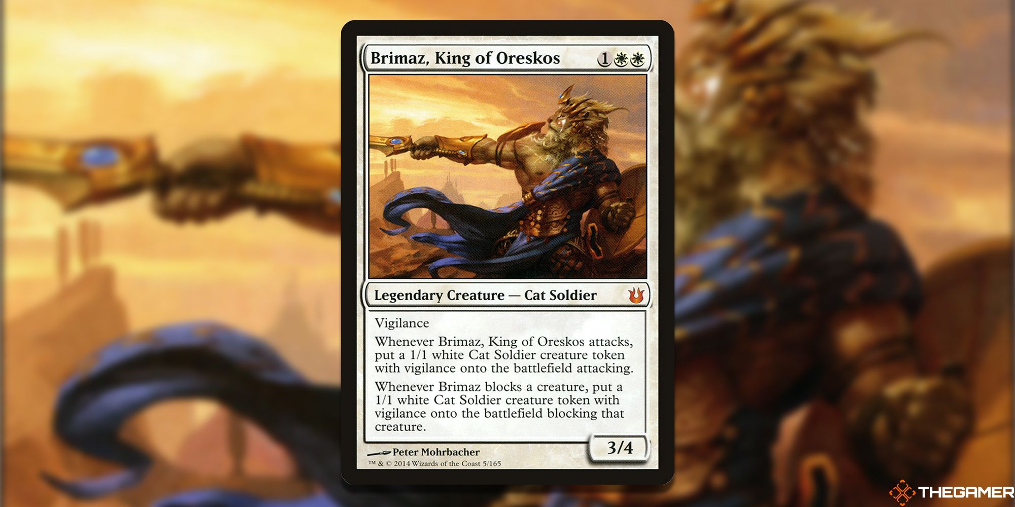 Magic The Gathering Brimaz King Of Oreskos-1