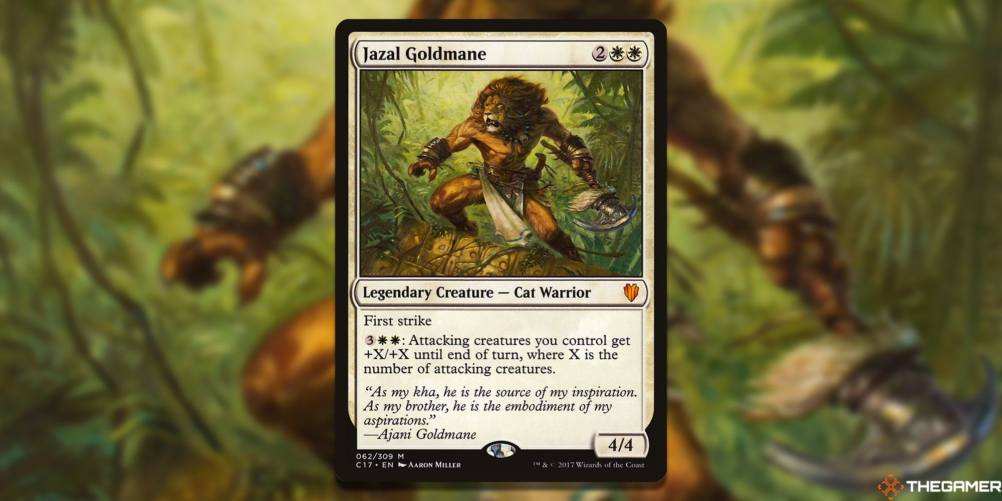 Magic The Gathering Jazal Goldmane