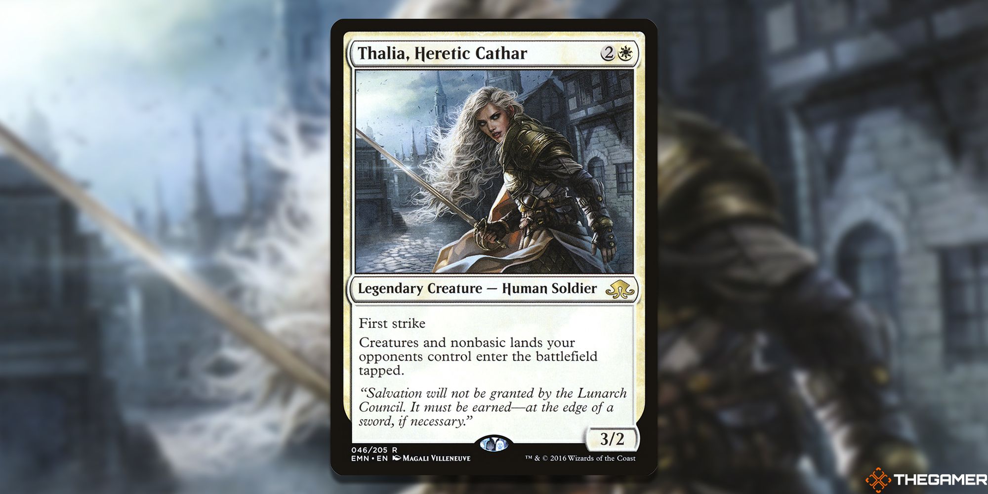 Magic The Gathering Thalia Heretic Cathar