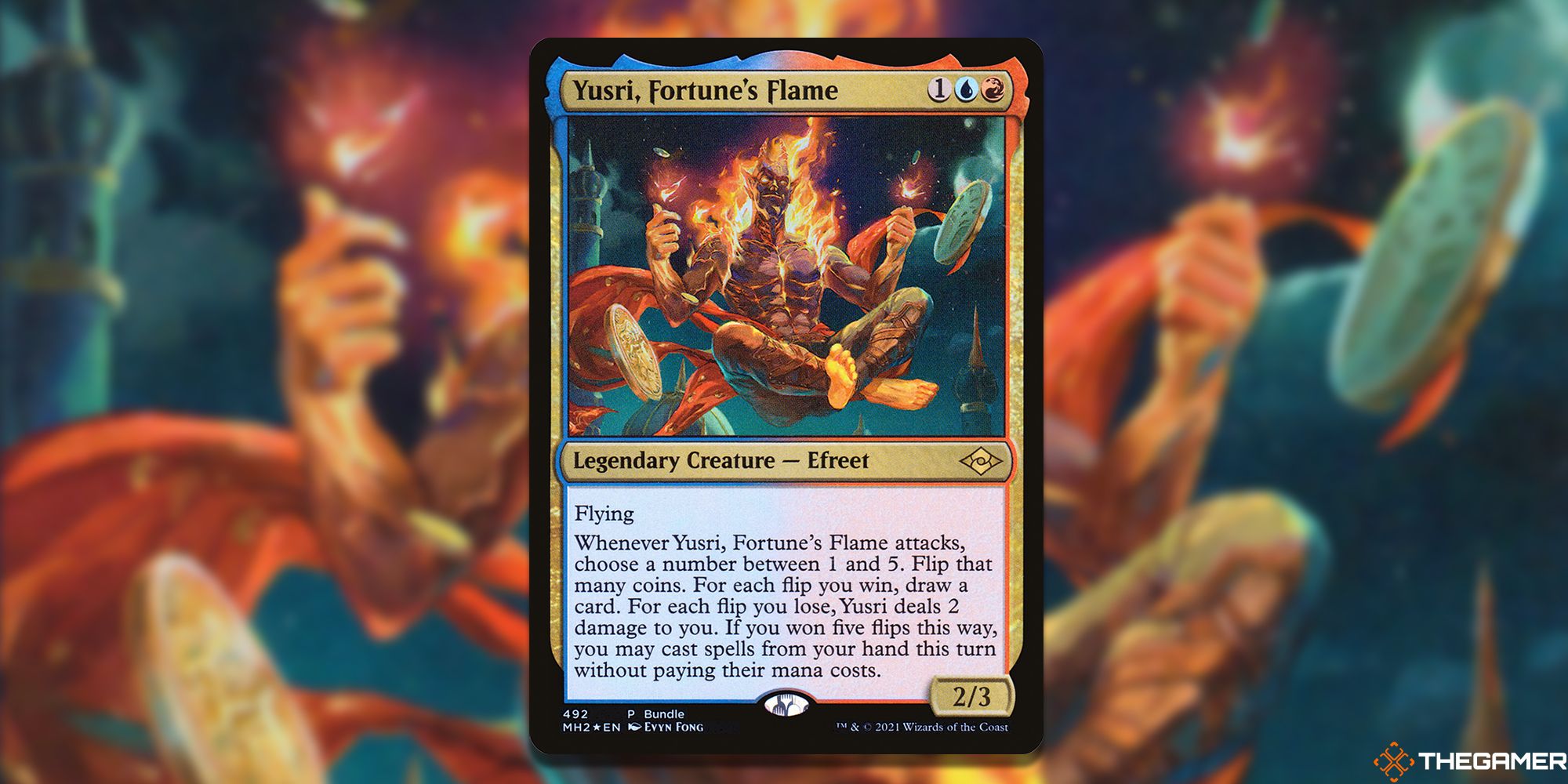 Magic The Gathering Yusri, Fortune's Flame