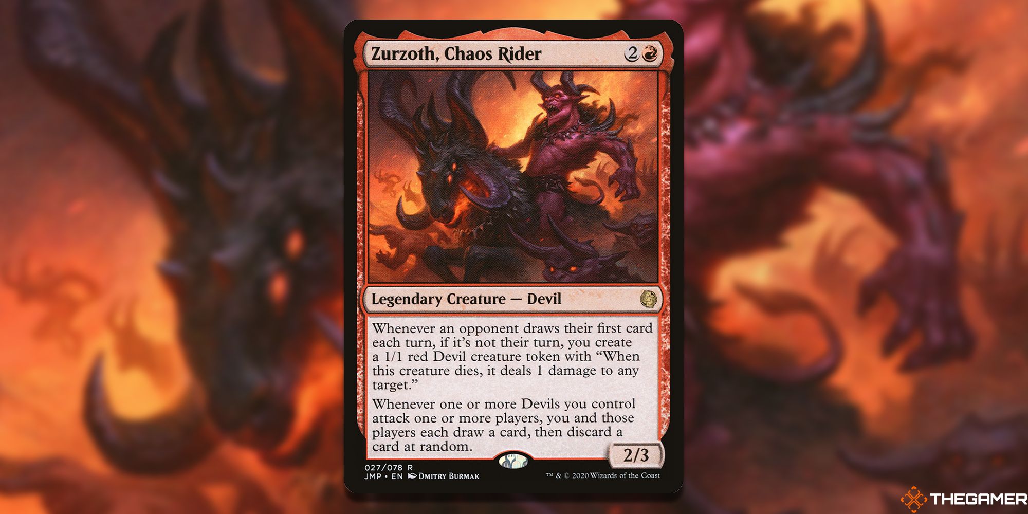 Magic The Gathering Zurzoth Chaos Rider