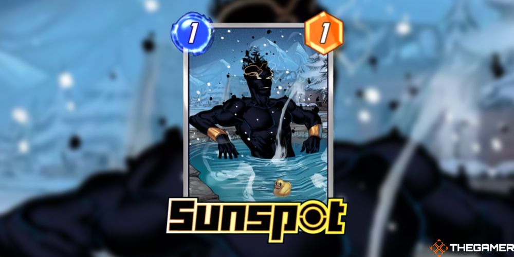 Marvel Snap Spider-Man Deck Sunspot bathing variant