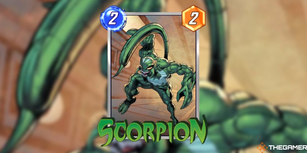 Marvel Snap Spiderman Deck Scorpion venomized variant