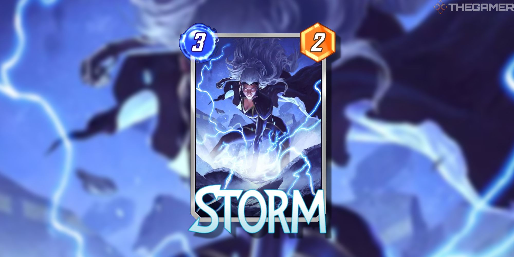 storm variant card by artist volmi