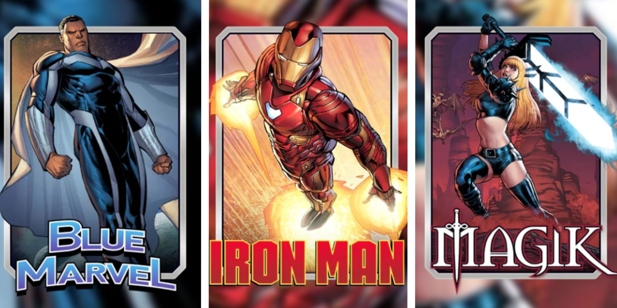 Marvel Snap: Blue Marvel, Iron Man, And Magik