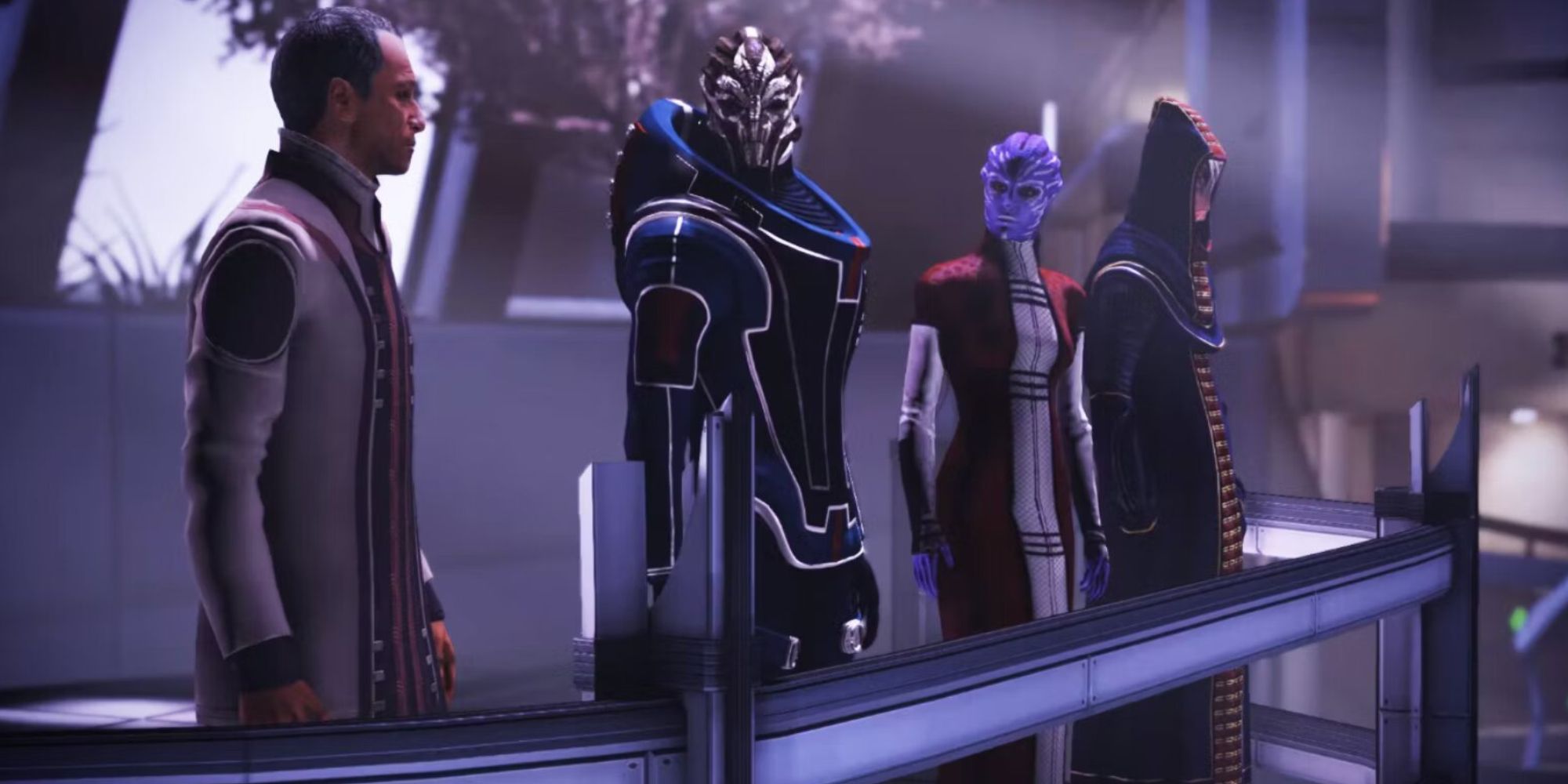 The Citadel Council in Mass Effect