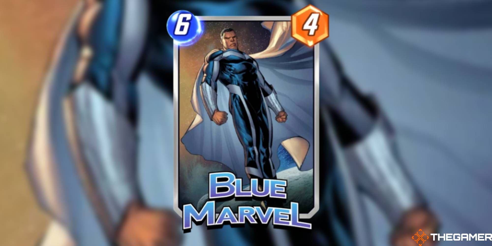 Marvel Snap Blue Marvel Card
