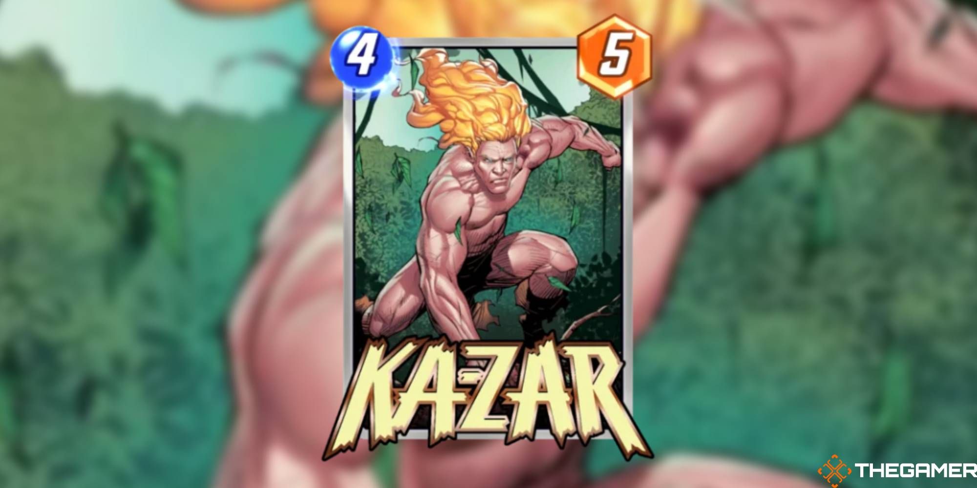 Ka-Zar Marvel Snap Card