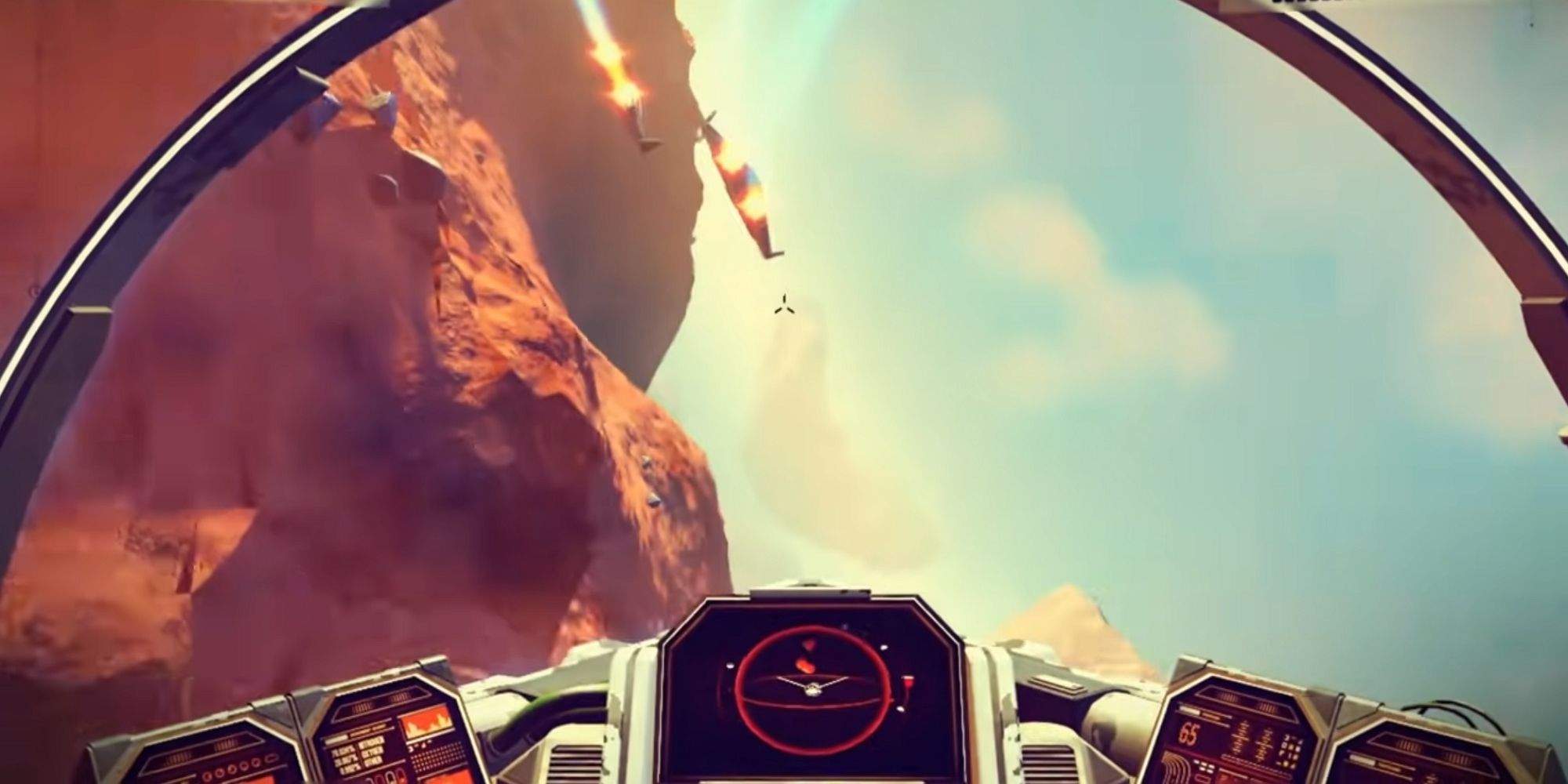 Traveling to a New Planet in No Man's Sky