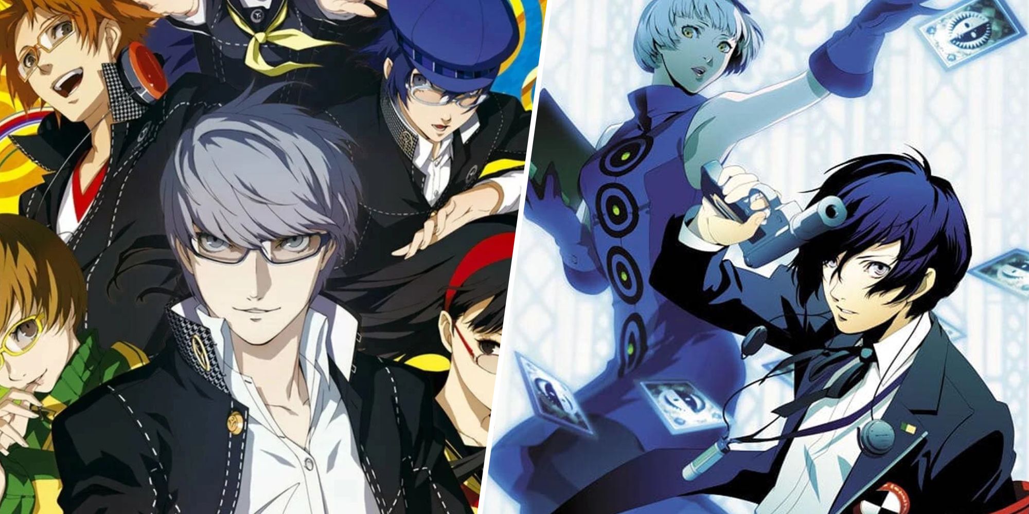 Personnages Persona 4 et Persona 3