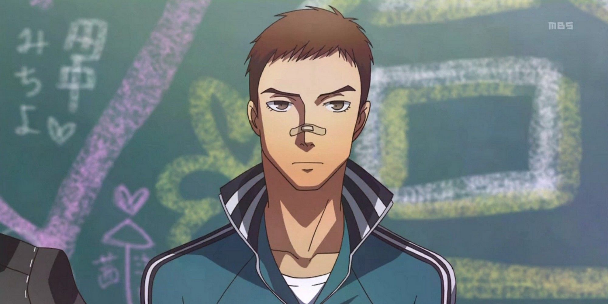 persona 4 golden daisuke staring blankly from the anime