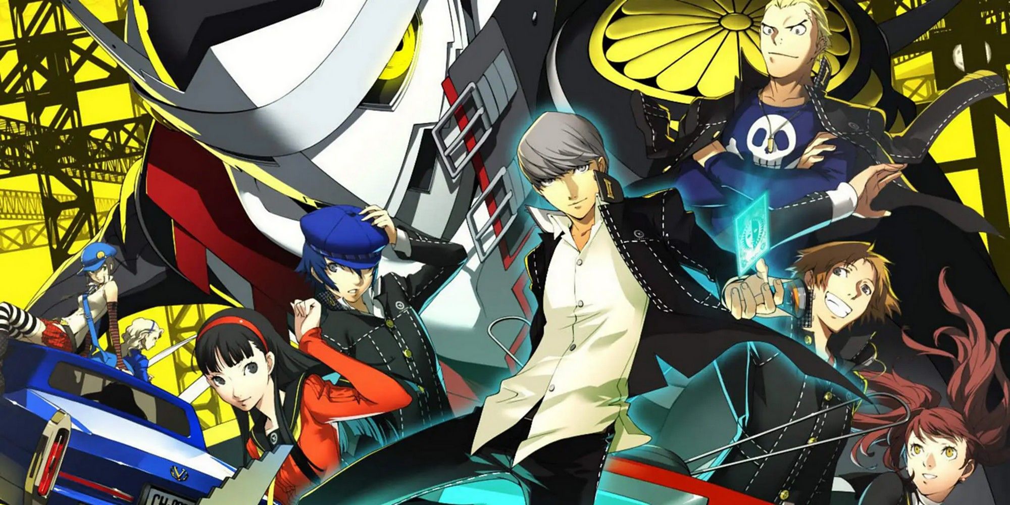 persona 4 golden group promotional shot