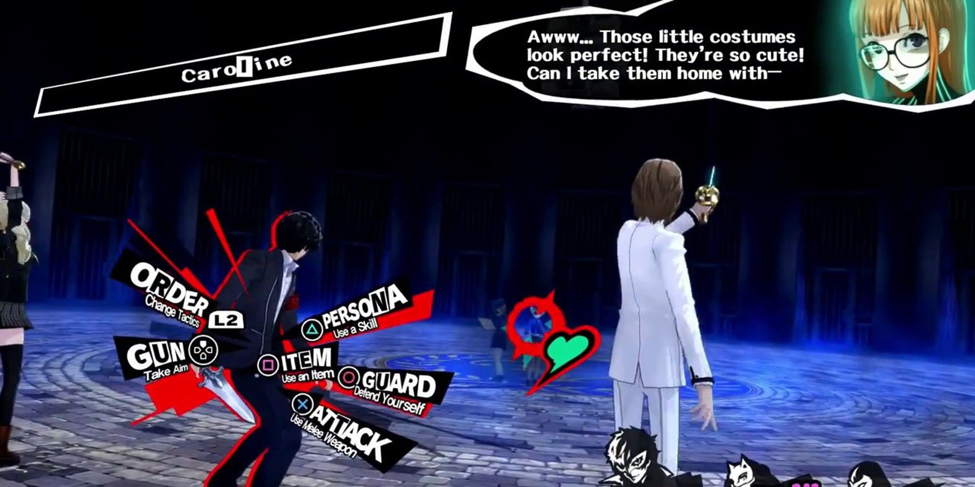 Persona 5 - Caroline and Justine boss fight