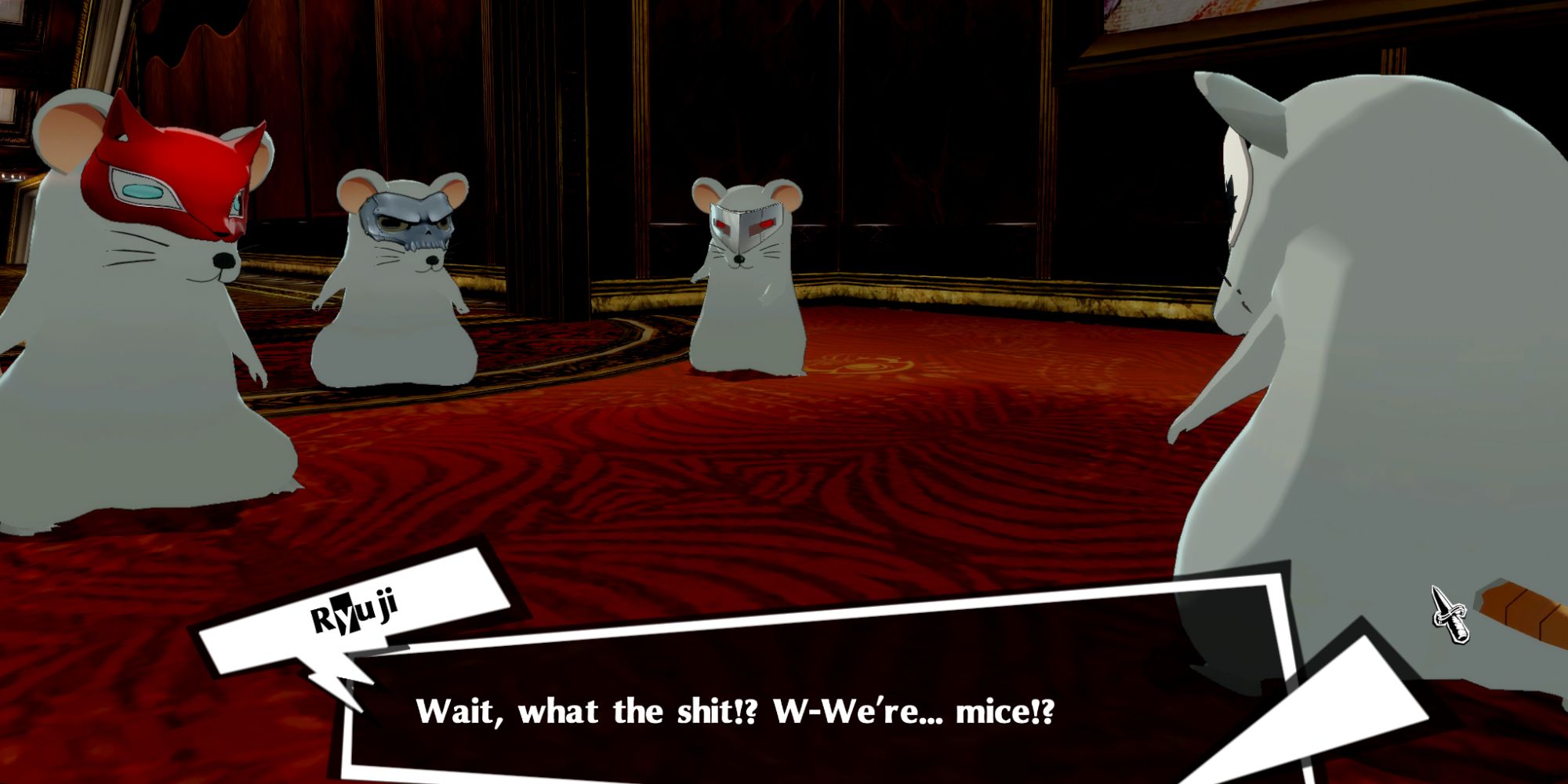 Persona 5 shidos palace mice