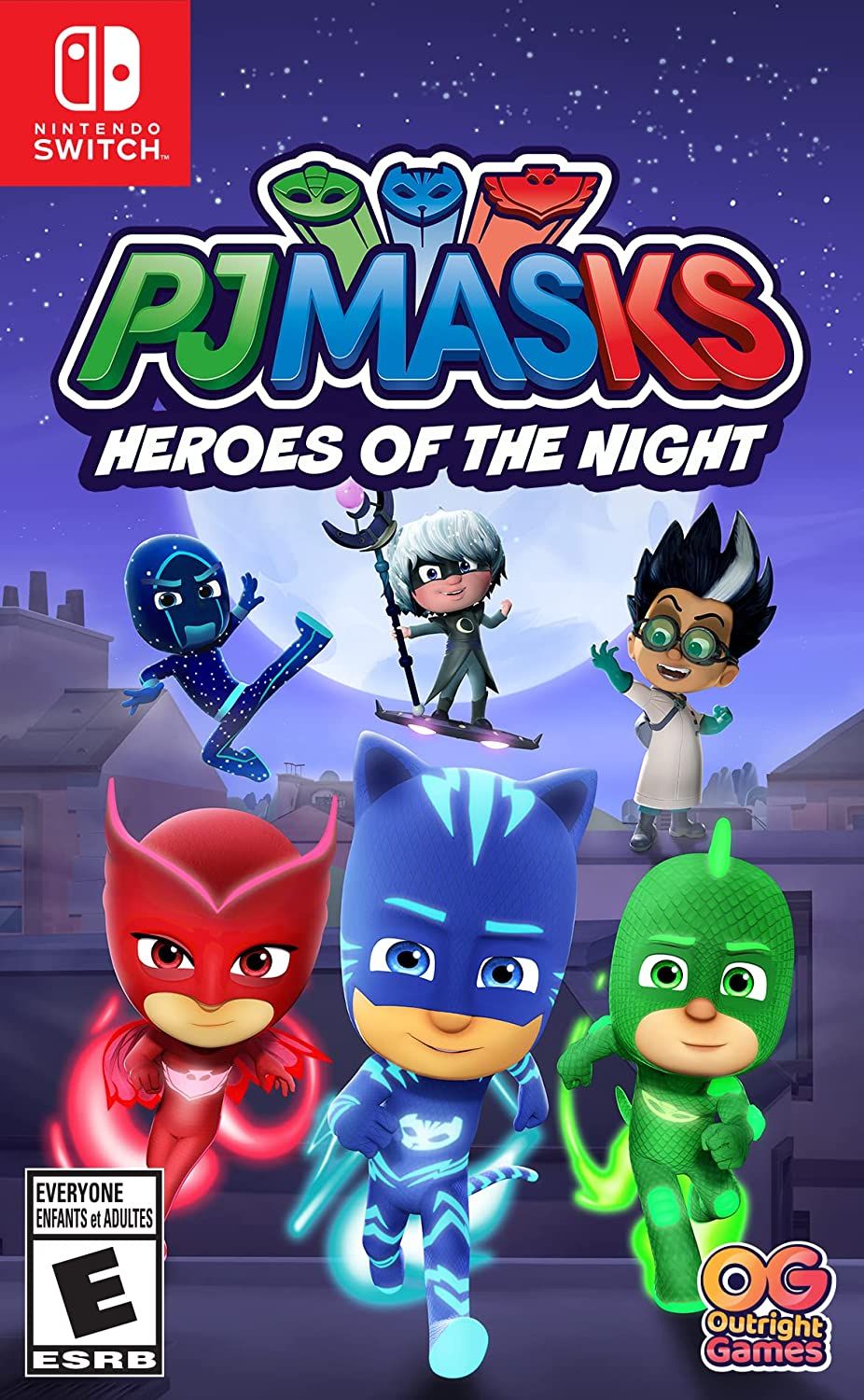 Pj Masks Heroes of The Night NSW case.