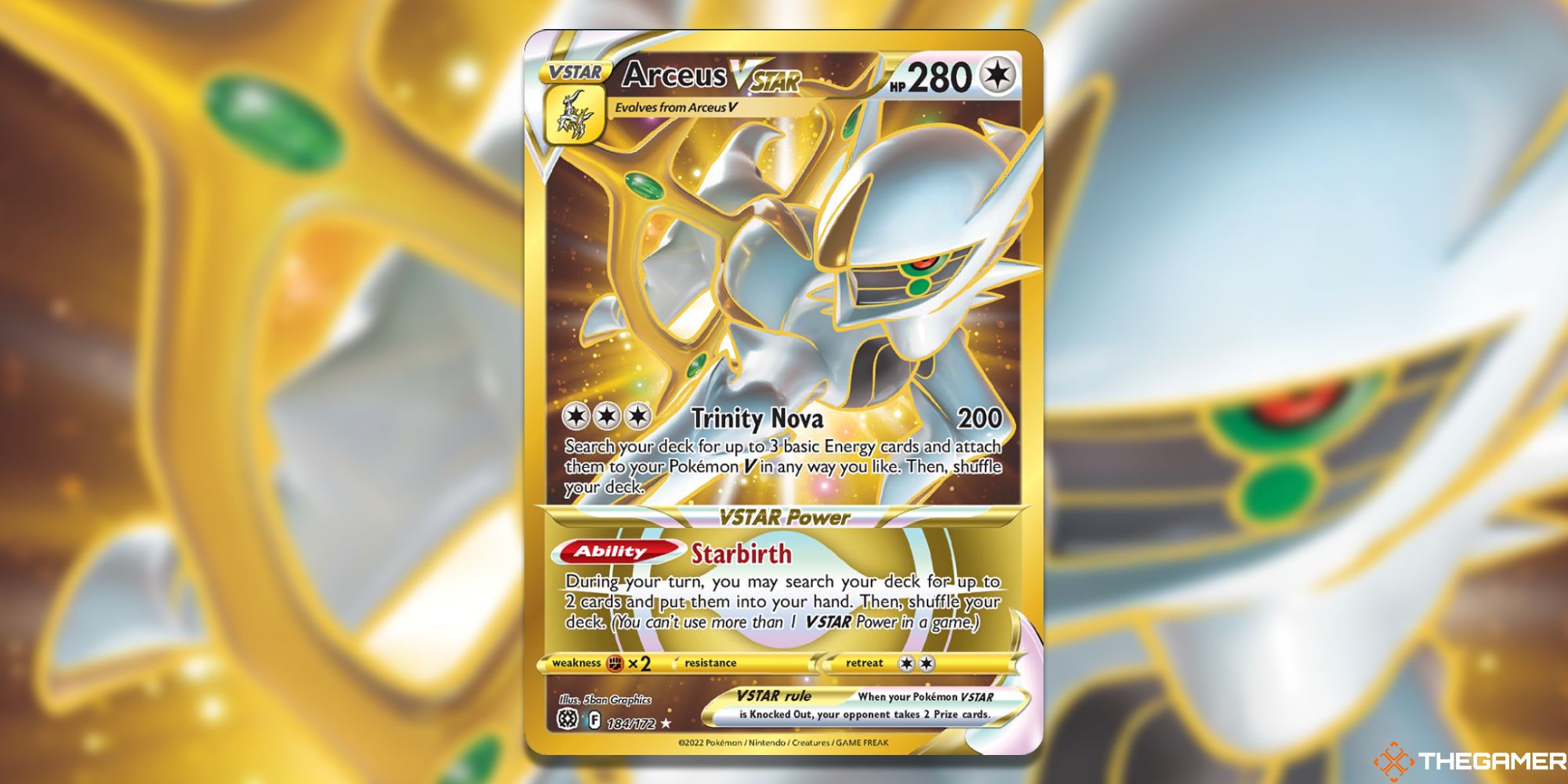 Pokemon TCG Arceus VSTAR  card