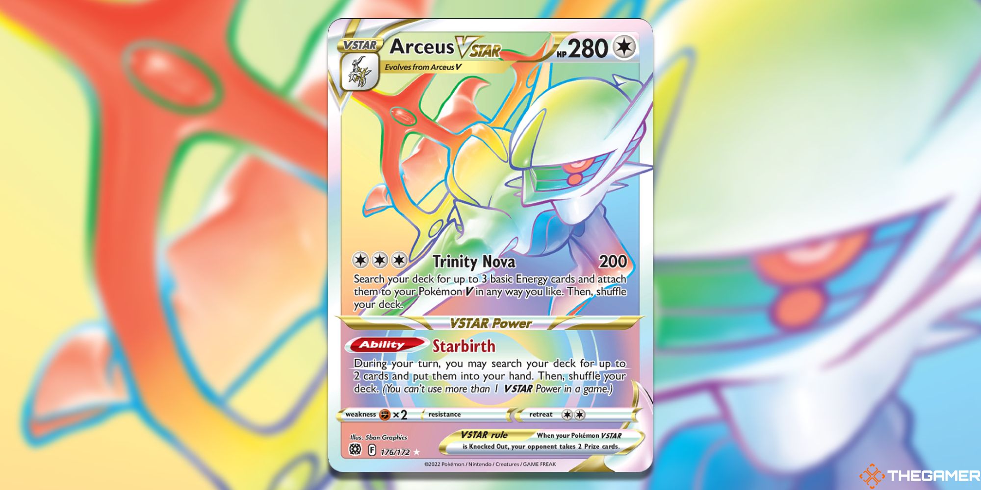 Pokémon Trading Card Game Arceus VSTAR Secret Rare
