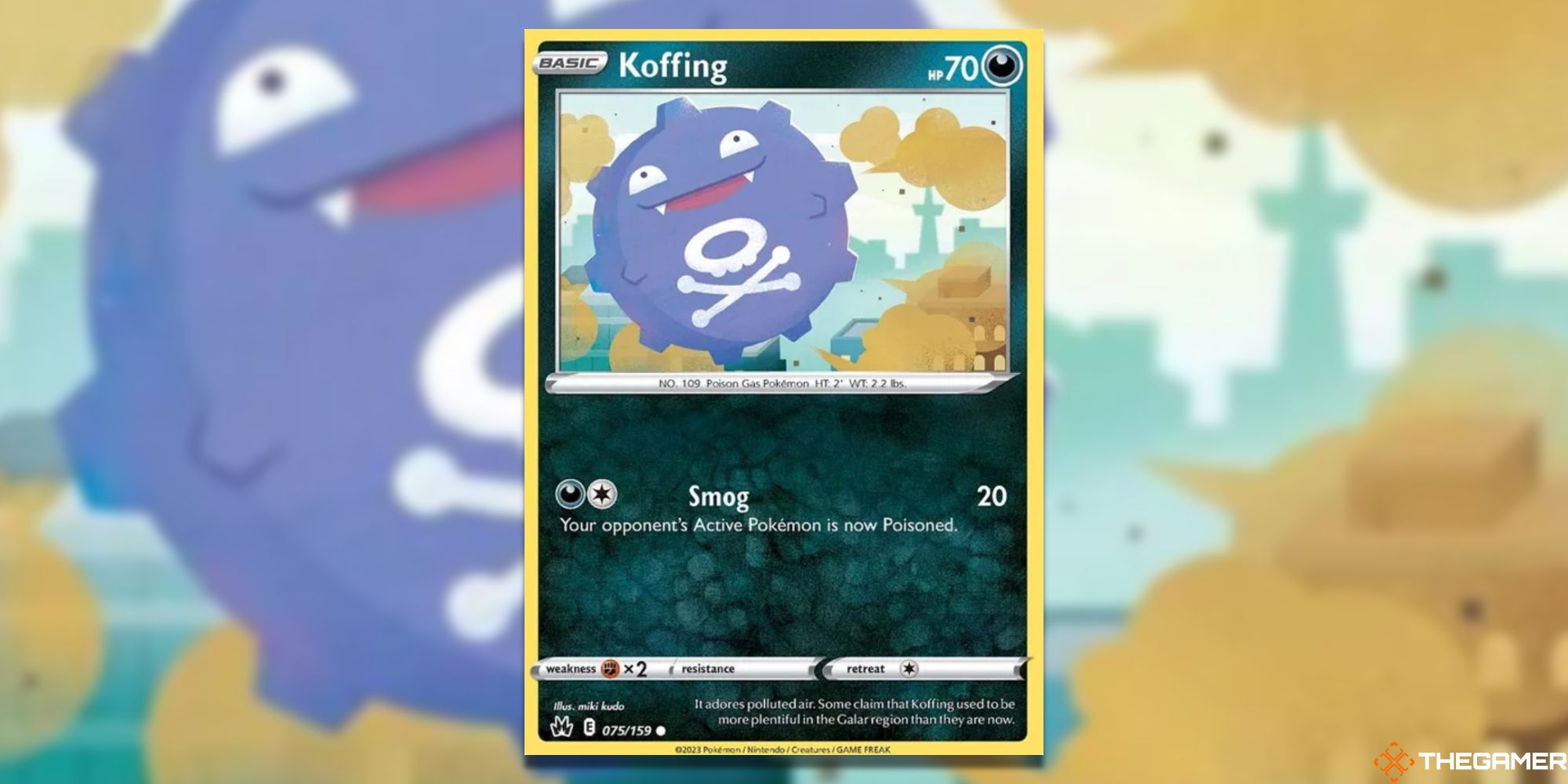 Pokemon TCG – Every Dark-Type Pokemon In Crown Zenith, Ranked Koffing