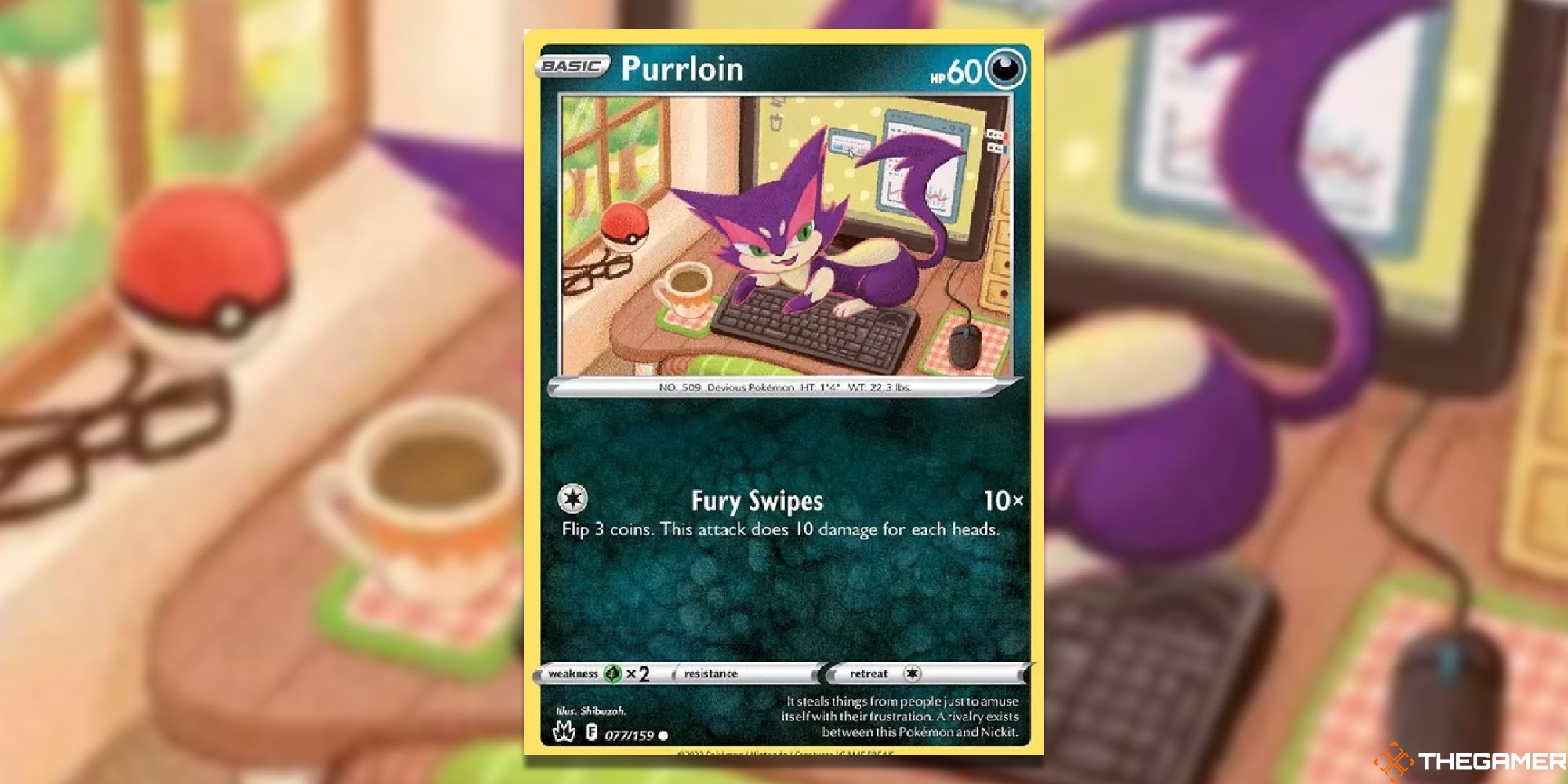 Pokemon TCG – Every Dark-Type Pokemon In Crown Zenith, Ranked Purrloin