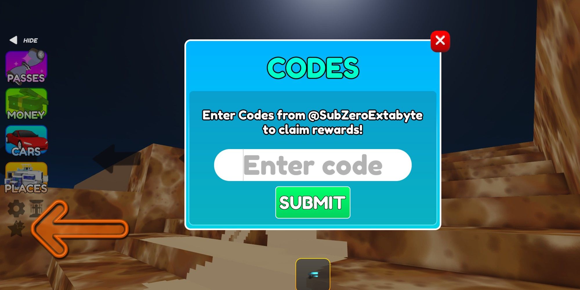 power wash tycoon code with arrow