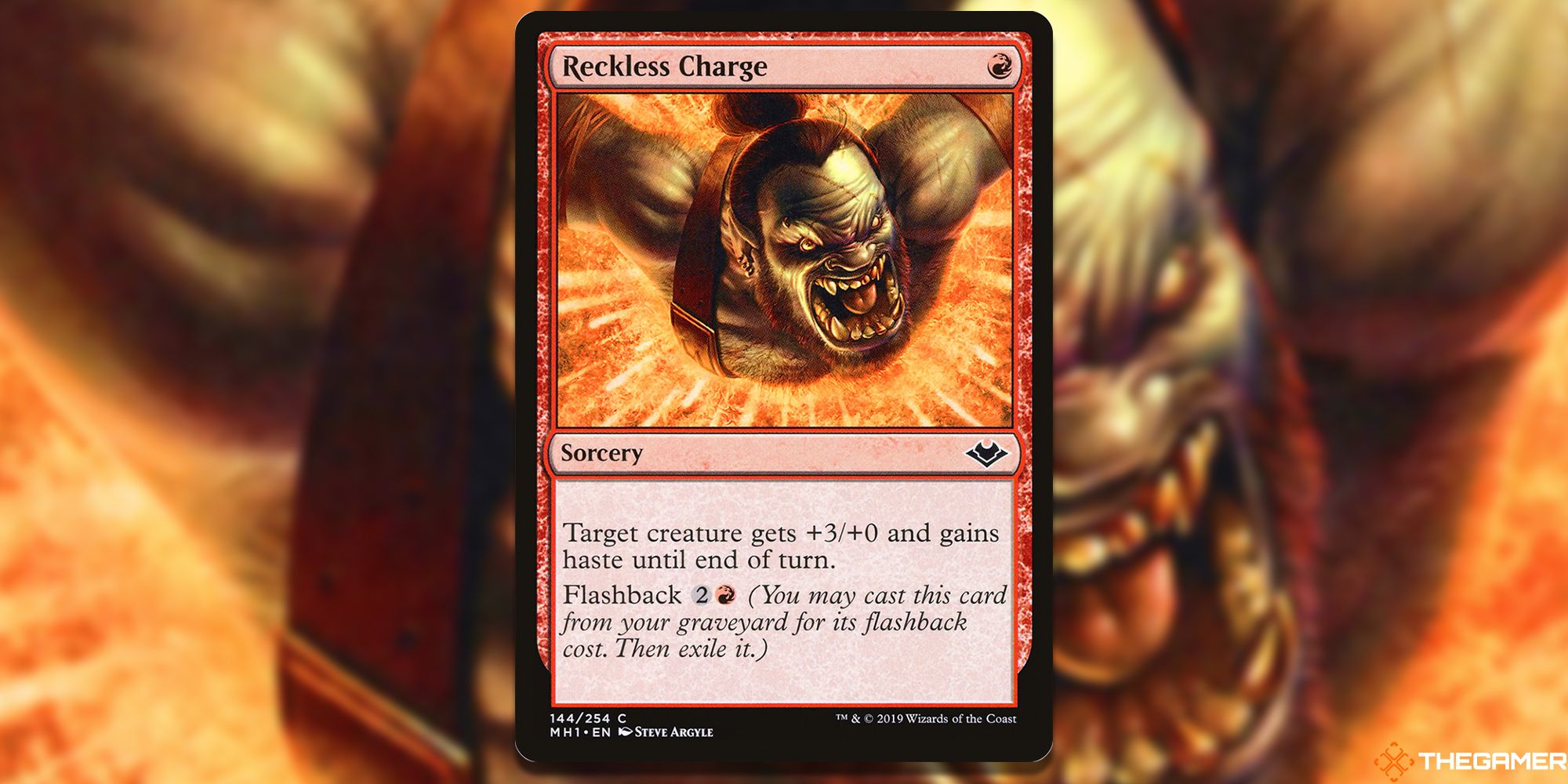 MTG: Reckless Charge card