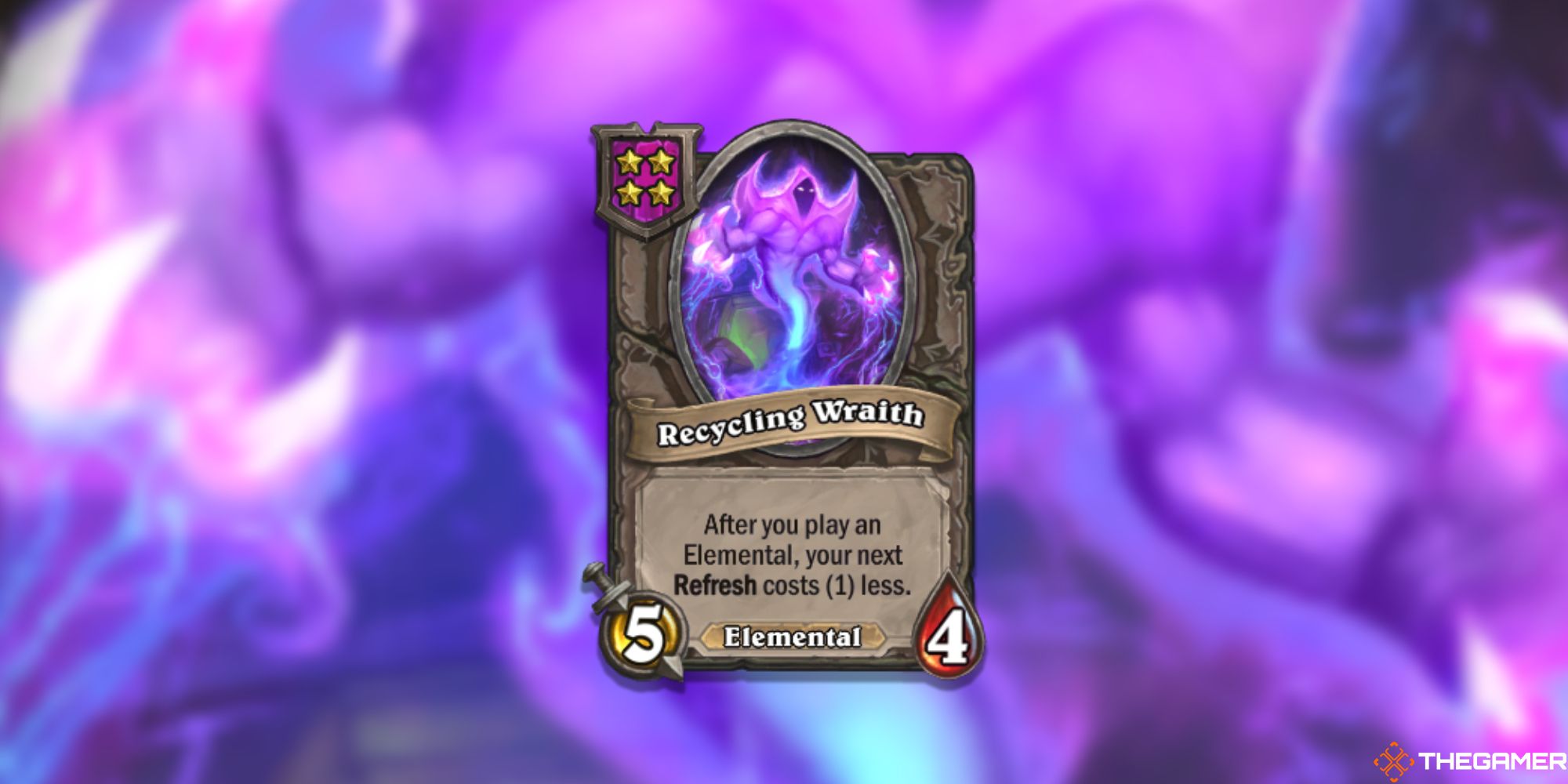 Recycling Wraith Hearthstone Battlegrounds