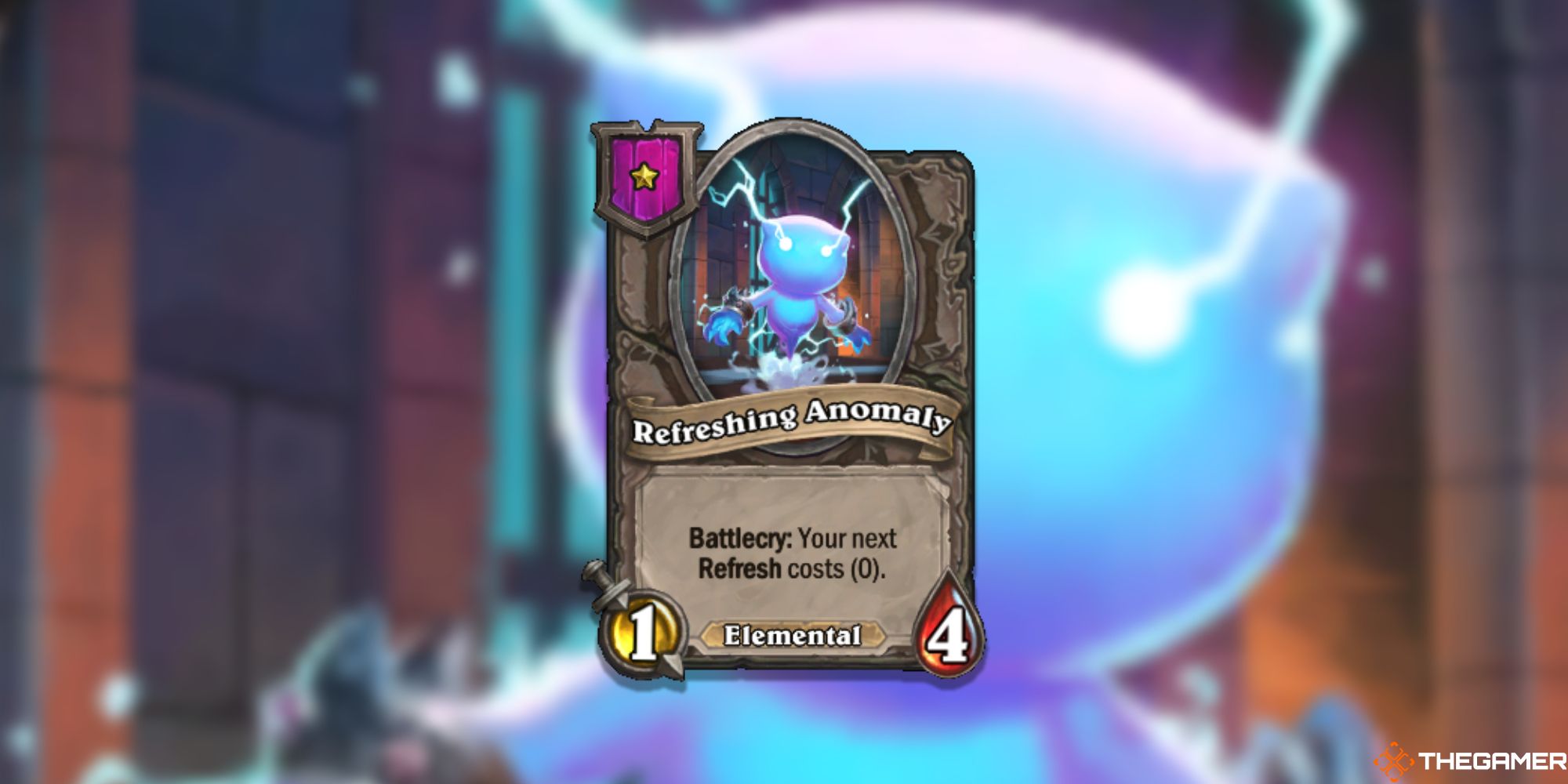 Refreshing Anomaly Hearthstone Battlegrounds