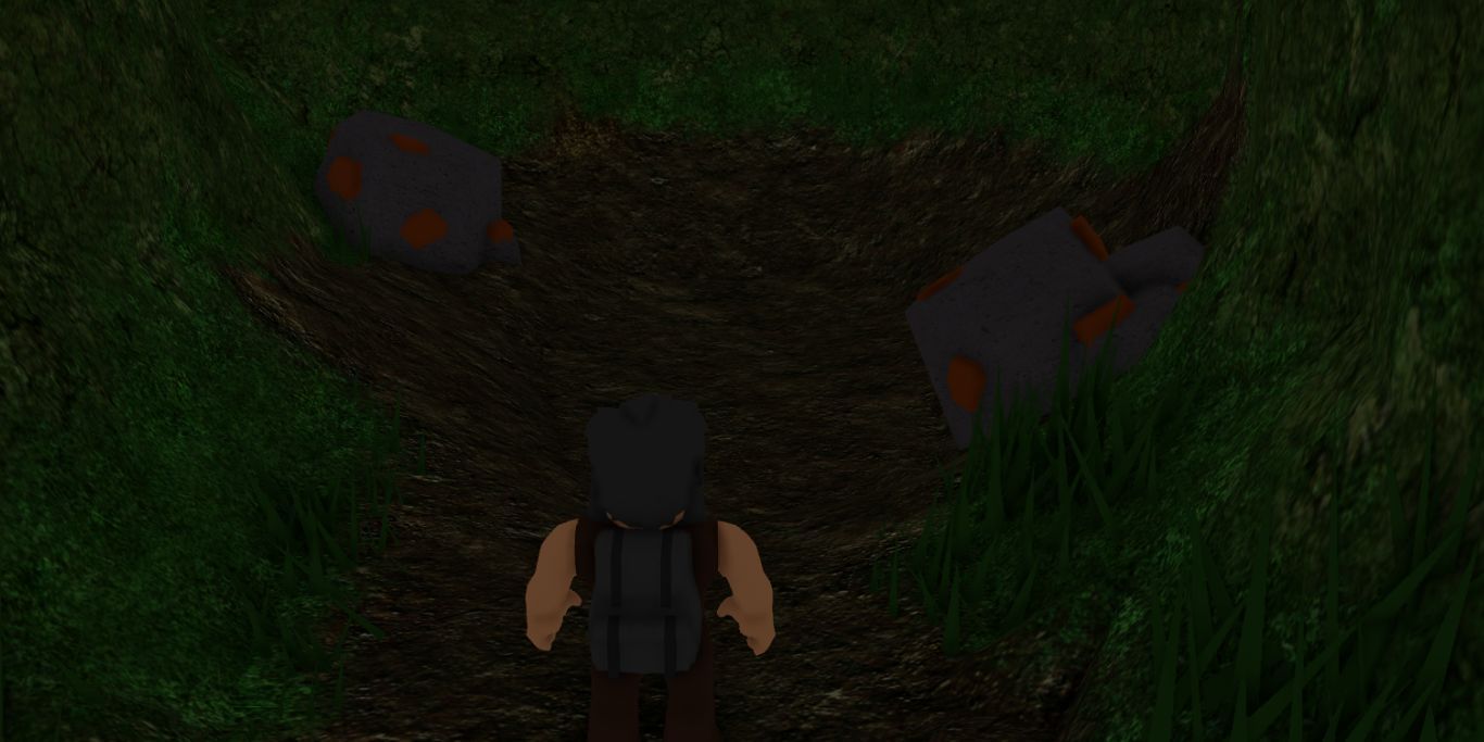 Roblox The Survival Game Copper Ore In Cave