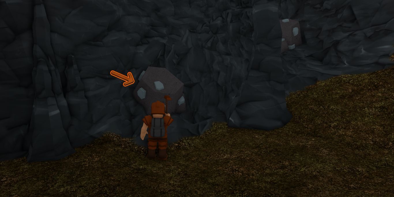 Roblox The Survival Game Iron Ore In Cave