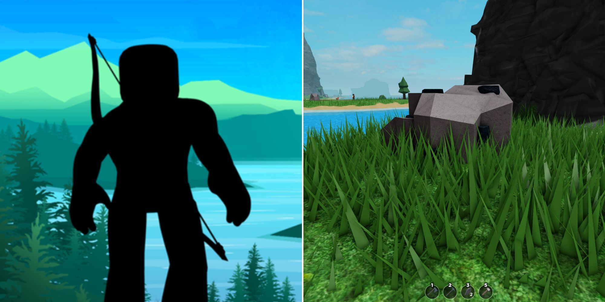 ALONE IN ROBLOX! A NEW SURVIVAL GAME! - Roblox Alone