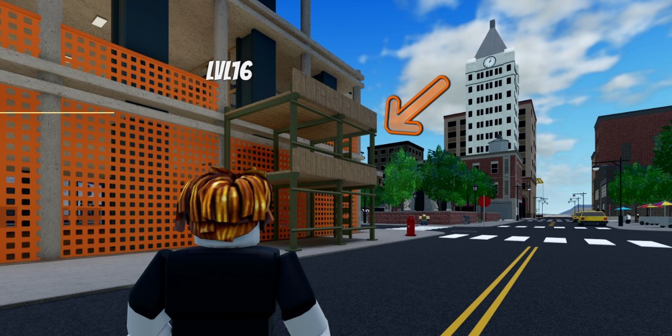Roblox World Of Stands Ladder Structure In Street