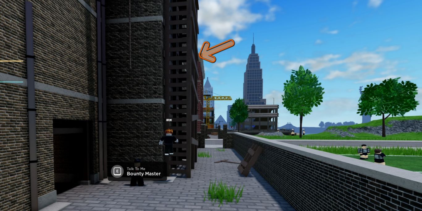 Roblox World Of Stands Ladders in an alley