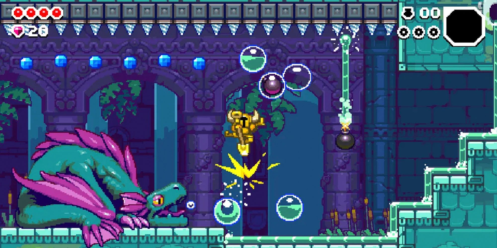 shovel knight boss battle 