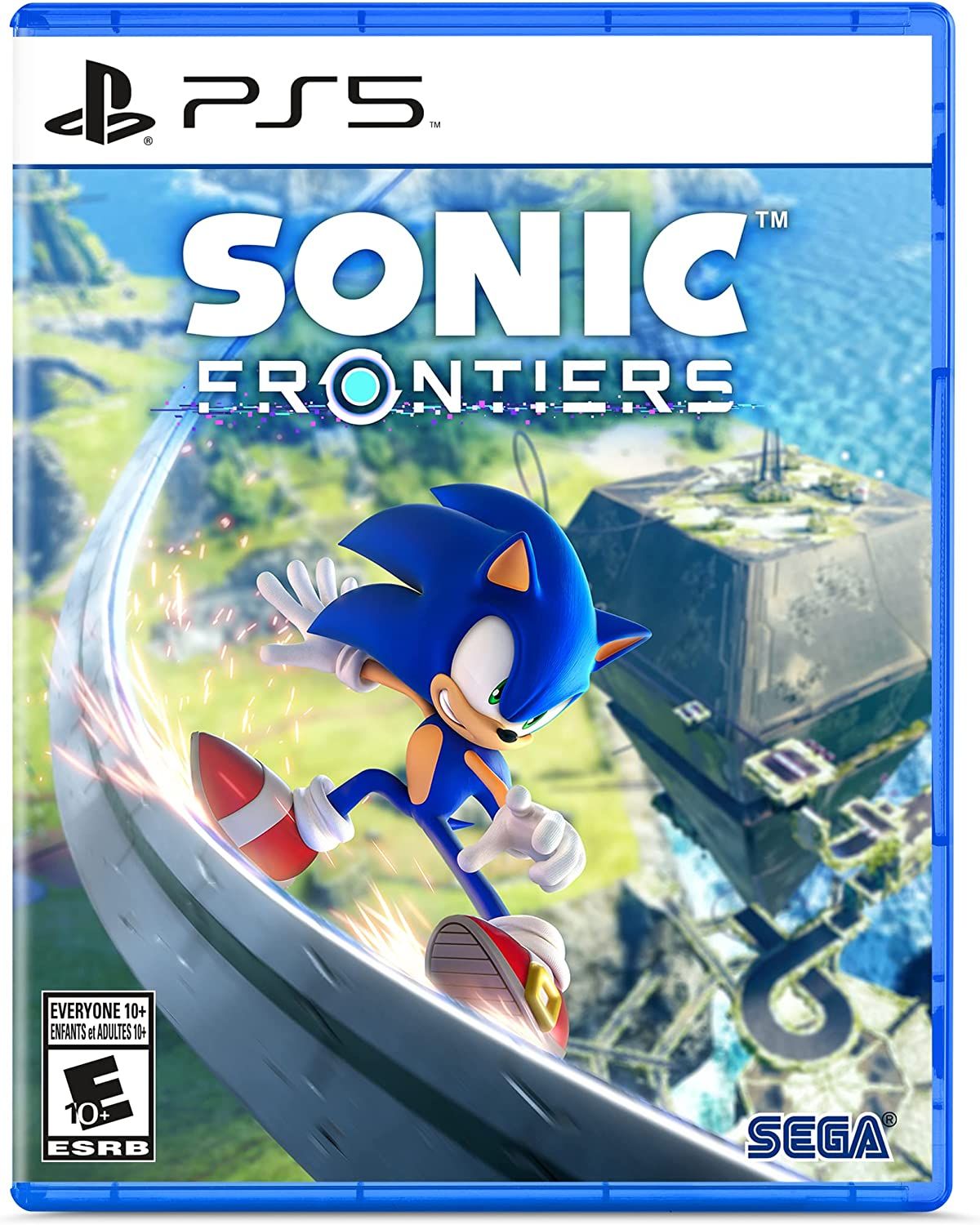 Sonic Frontiers PS5 case