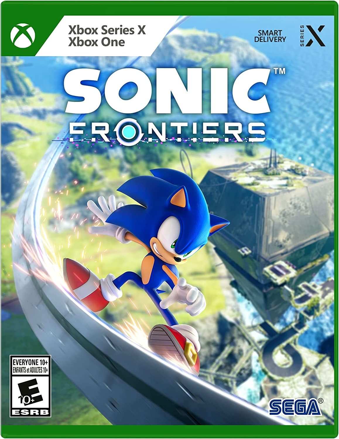 Sonic Frontiers Xbox case