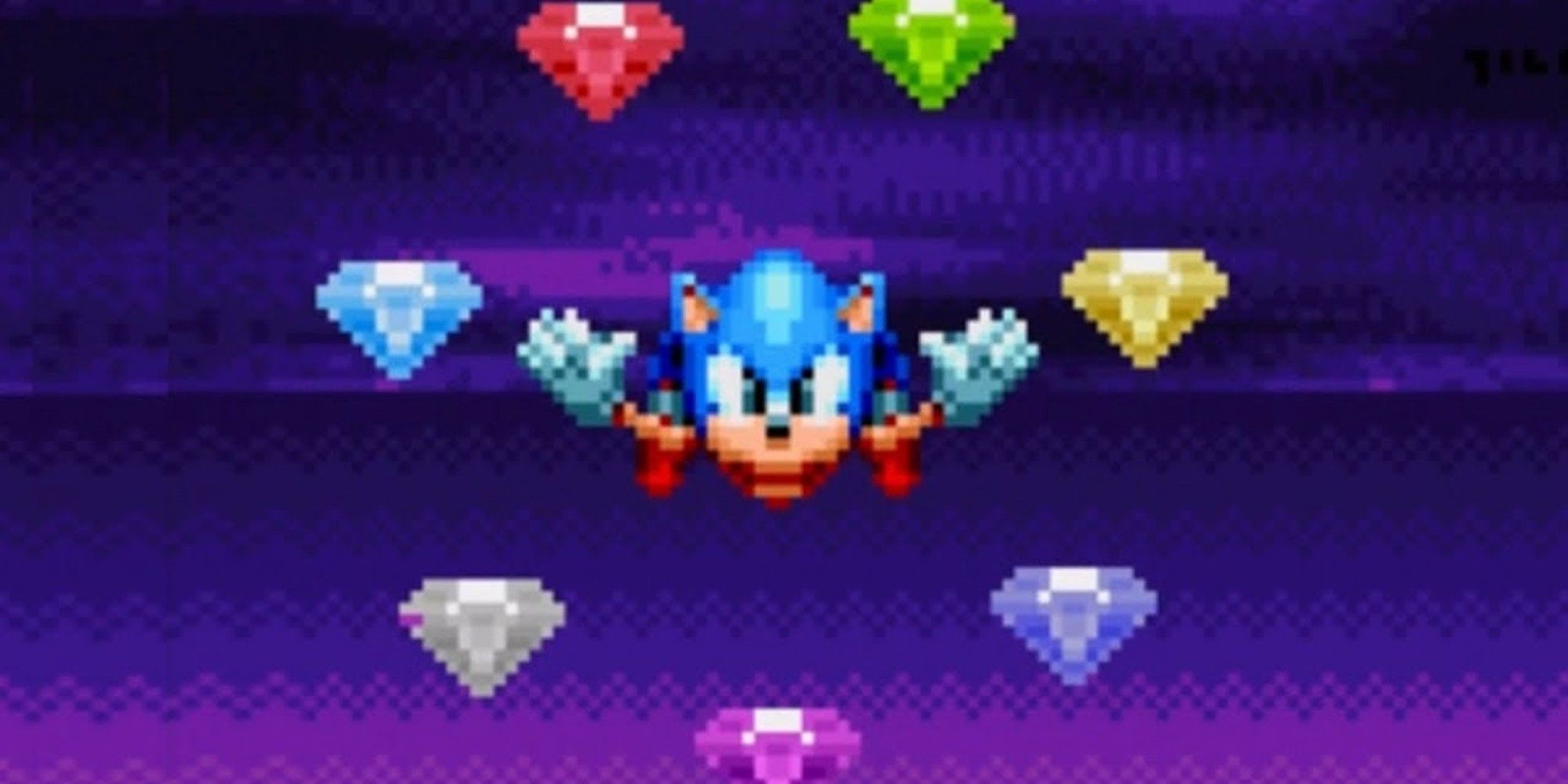 Sonic Mania - Sonic and the seven chaos emeralds