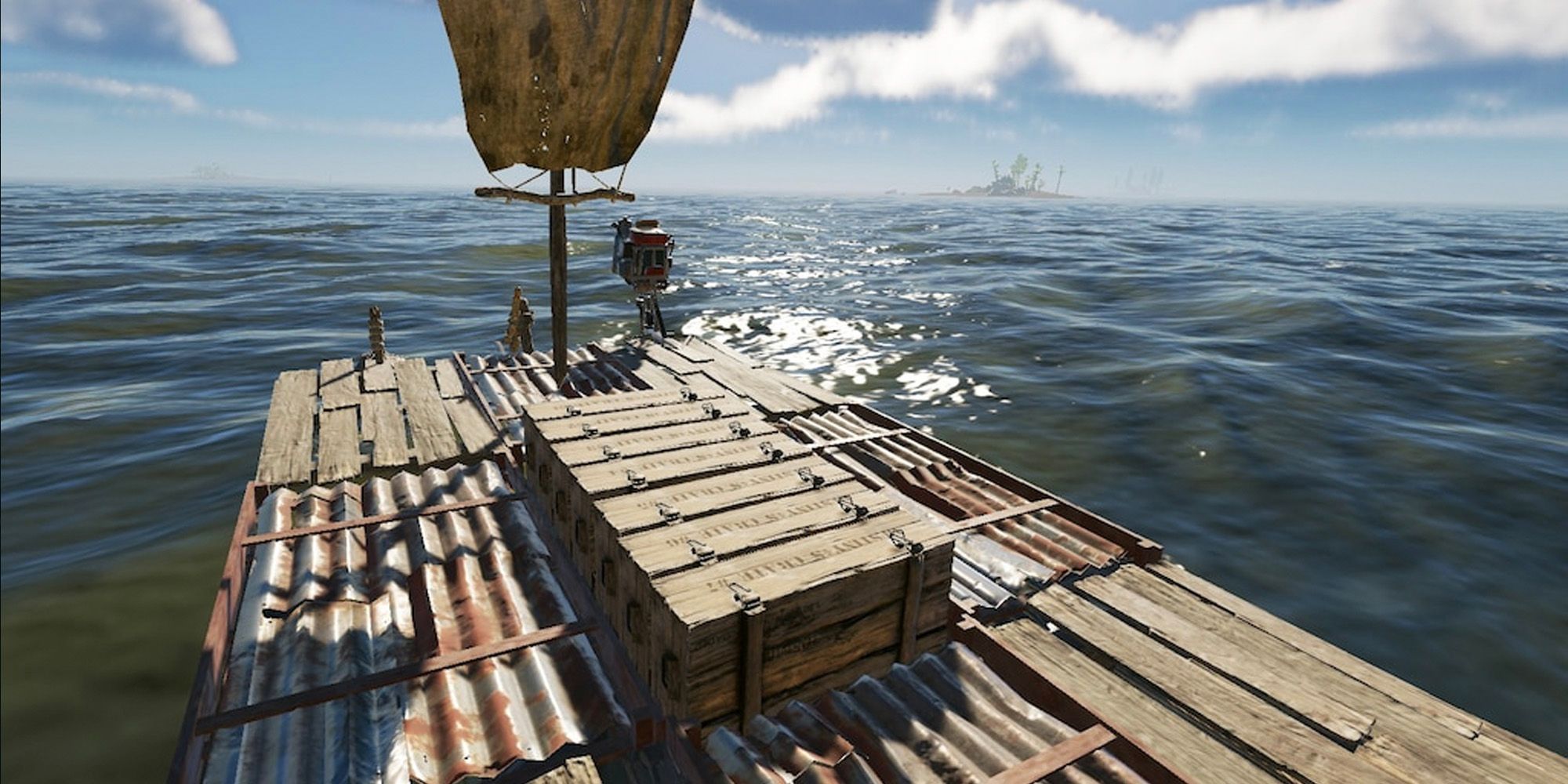 storage on raft in stranded deep