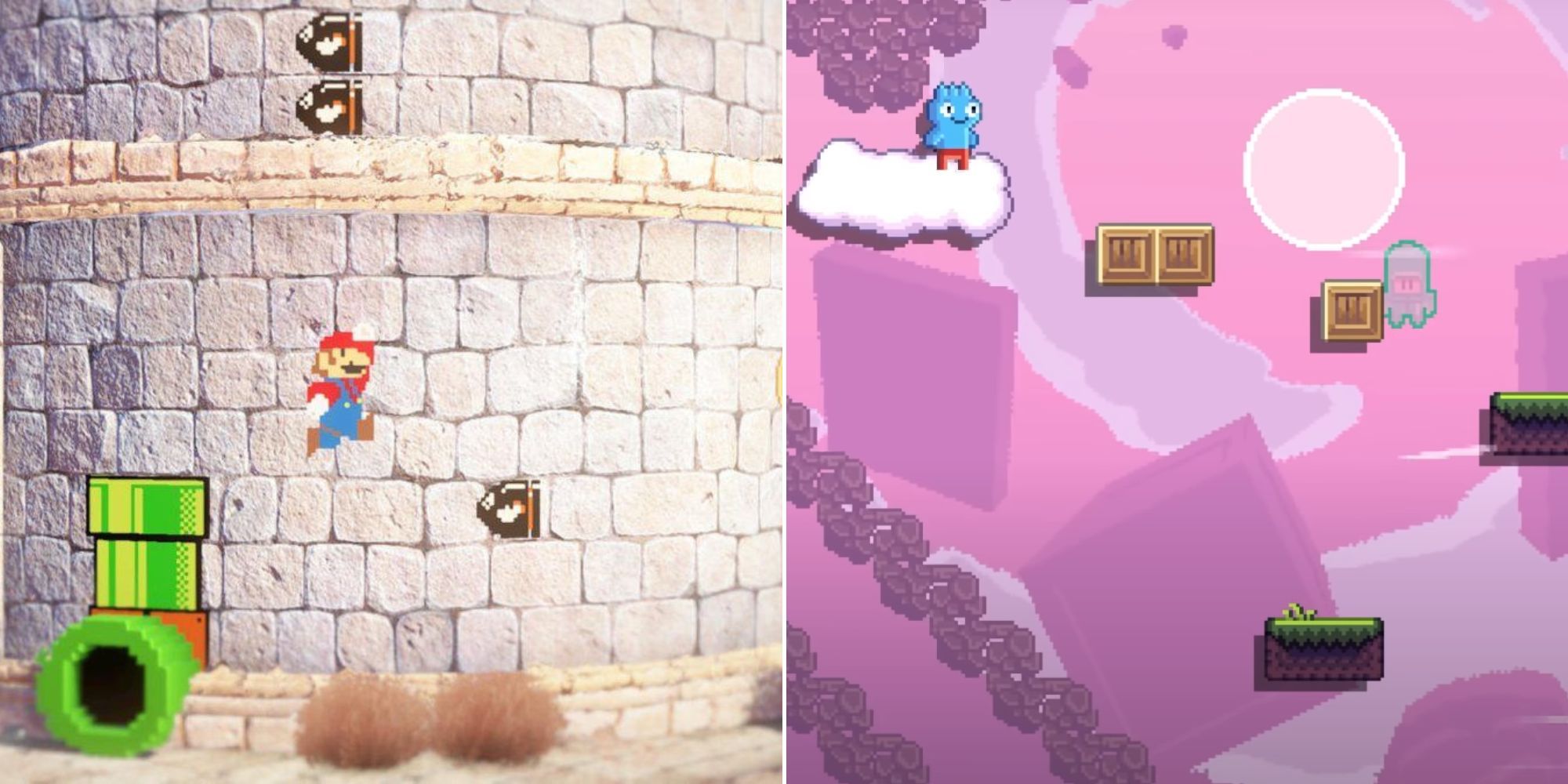 The Best Games That Allow You To Swap From 2D To 3D