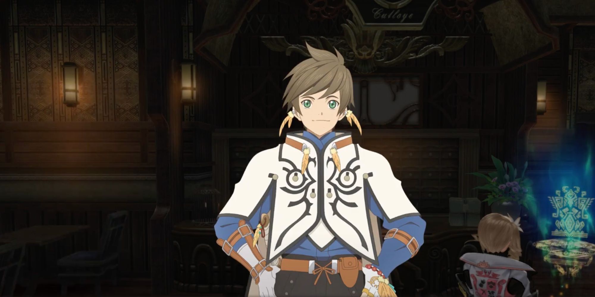 Tales of Zestiria Sorey portrait in a Skit