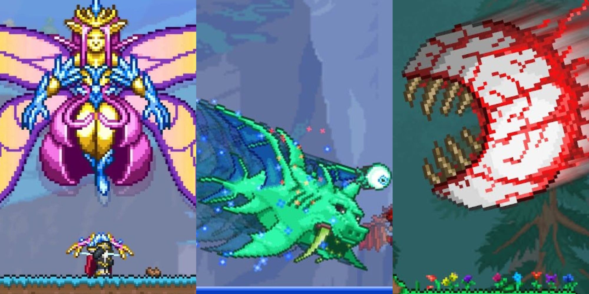 Pokemon all bosses in terraria