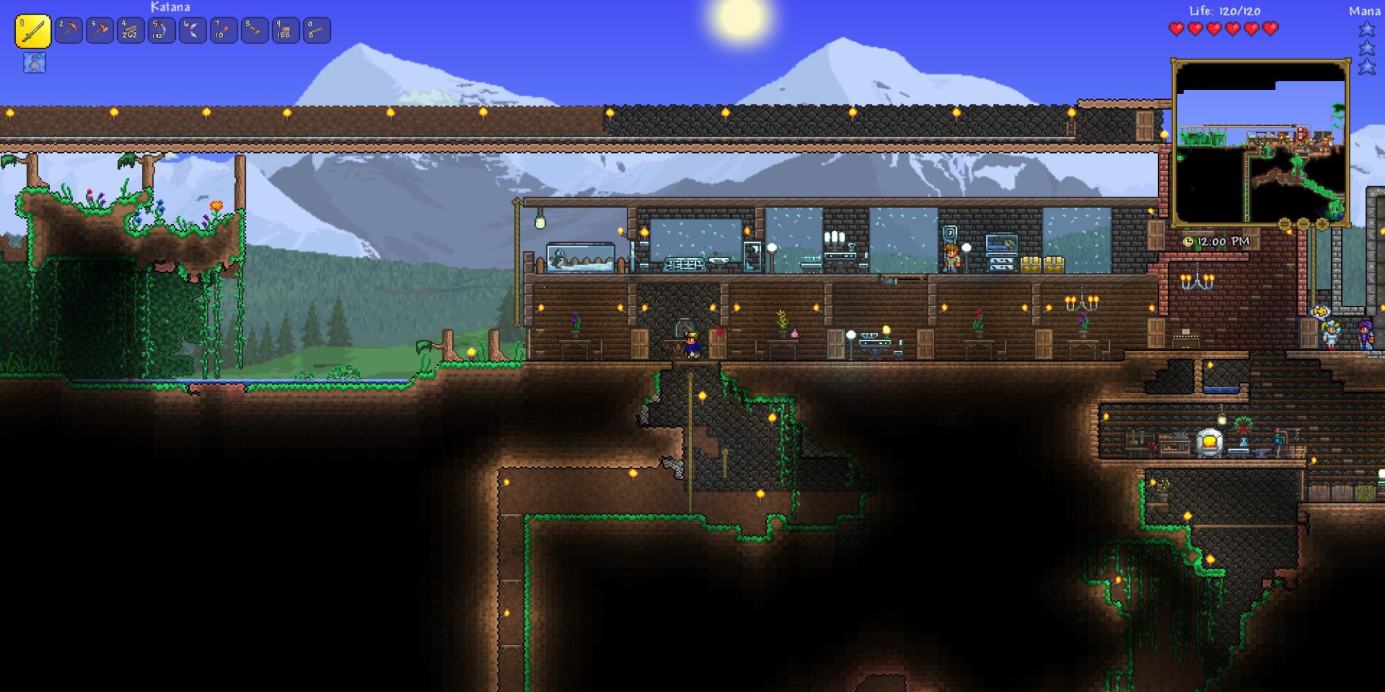 Remnant mod terraria. Террария шахта. Terraria шахта. Красивые Шахты в террарии. Дом в шахте террария.