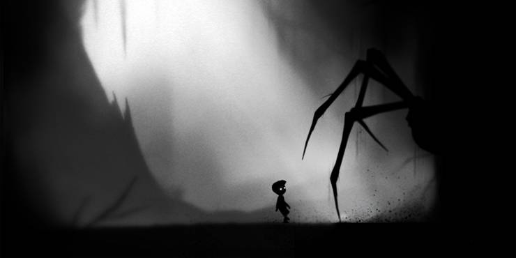 The boy and Spider in Limbo